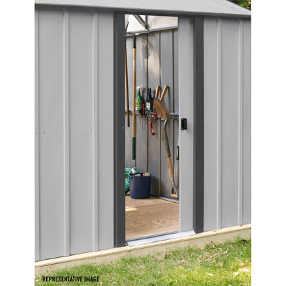 Arrow Murryhill Steel Garage Shed 12 x 17 ft.-Delightful Yard
