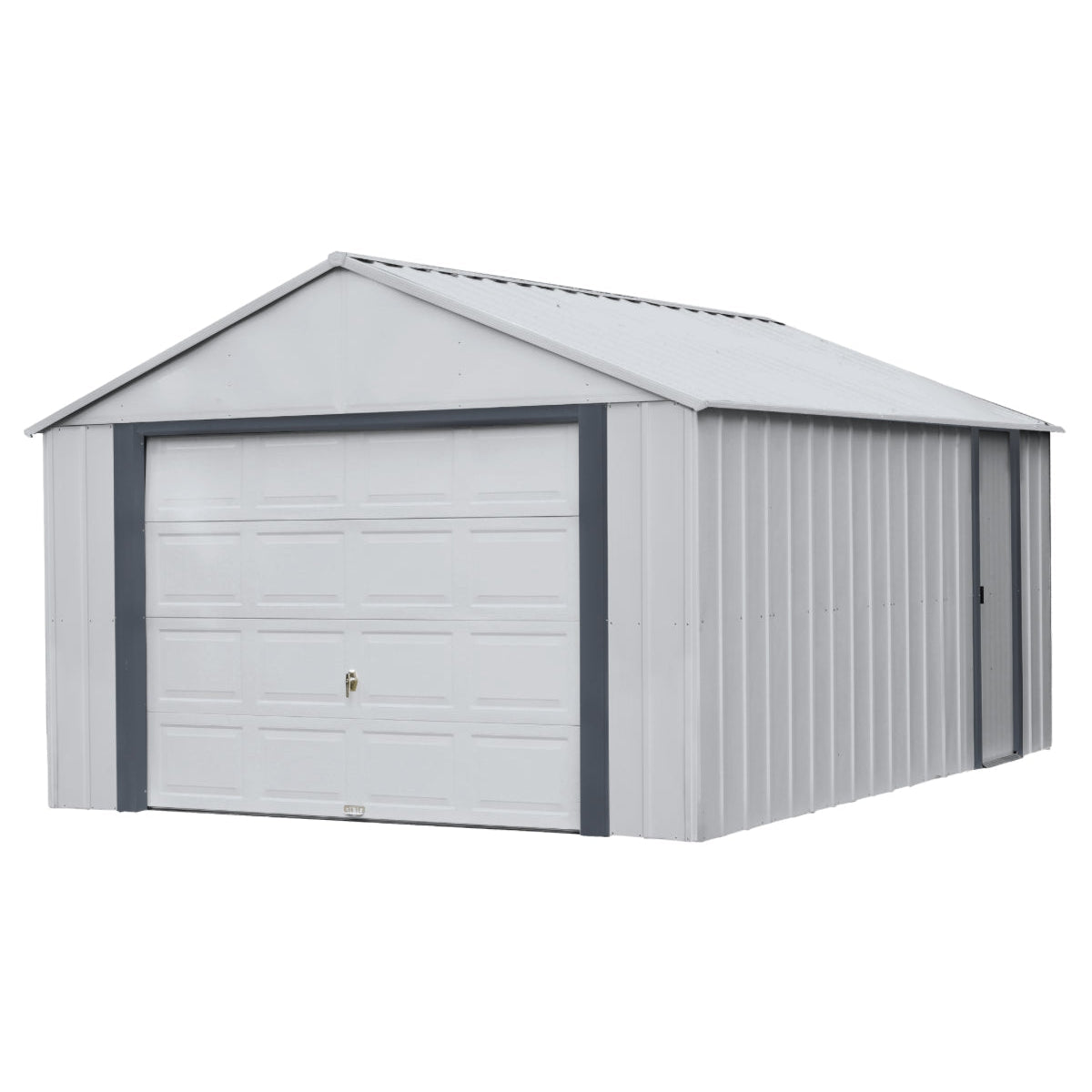 Arrow Murryhill Steel Garage Shed 12 x 17 ft.-Delightful Yard