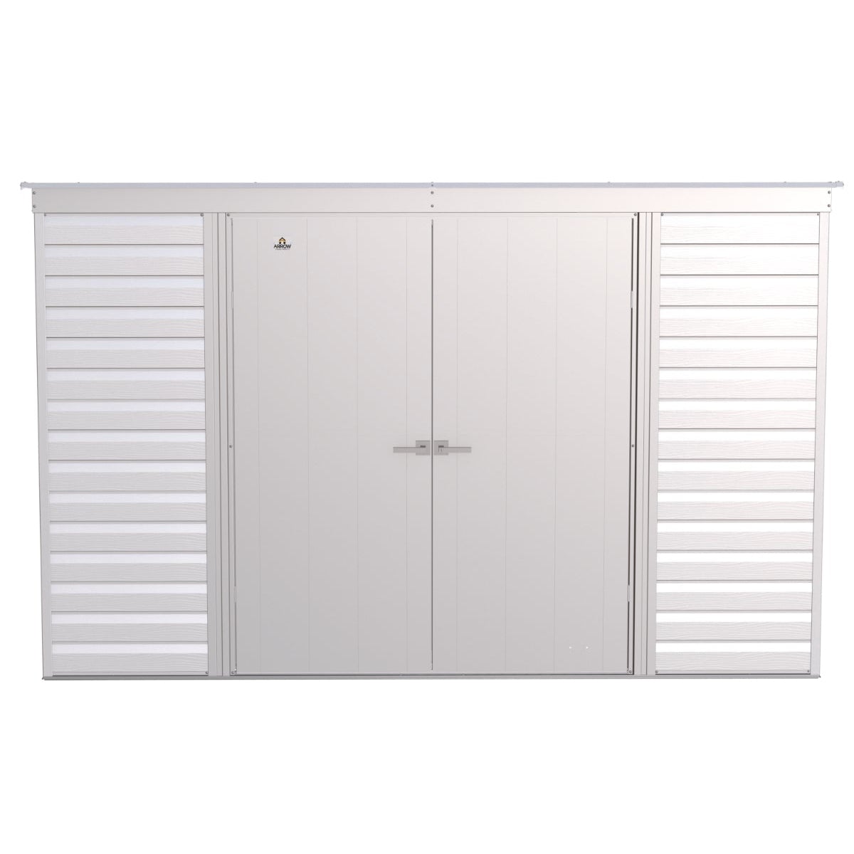 Arrow Select Steel Storage Shed 10 x 4 ft. | Pent Roof - Delightful Yard