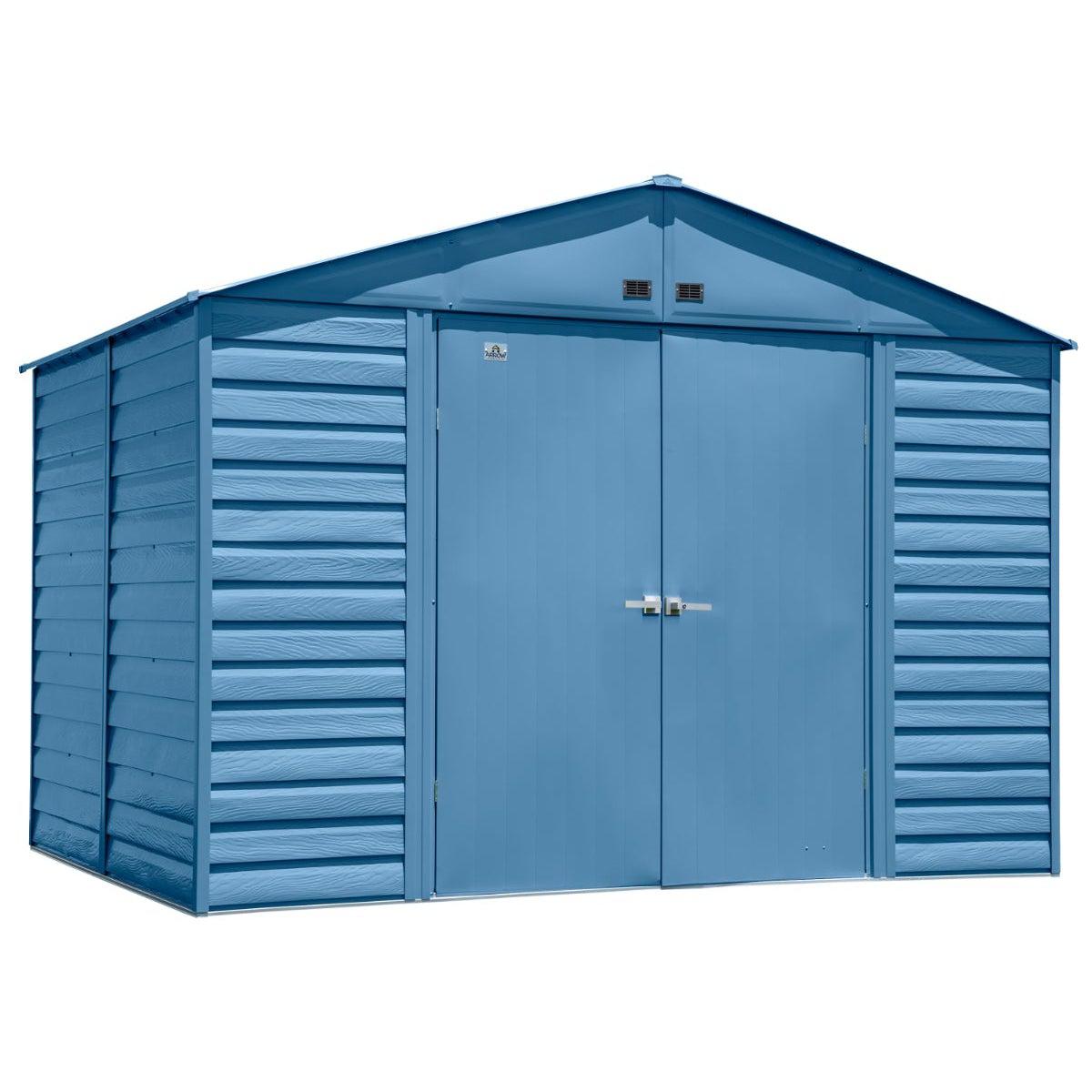 Arrow Select Steel Storage Shed 10 x 8 ft. - Delightful Yard
