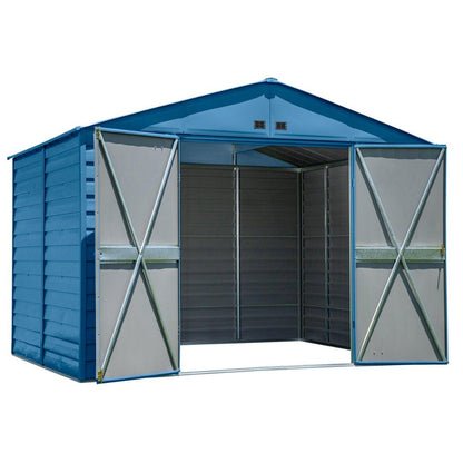 Arrow Select Steel Storage Shed 10 x 8 ft. - Delightful Yard