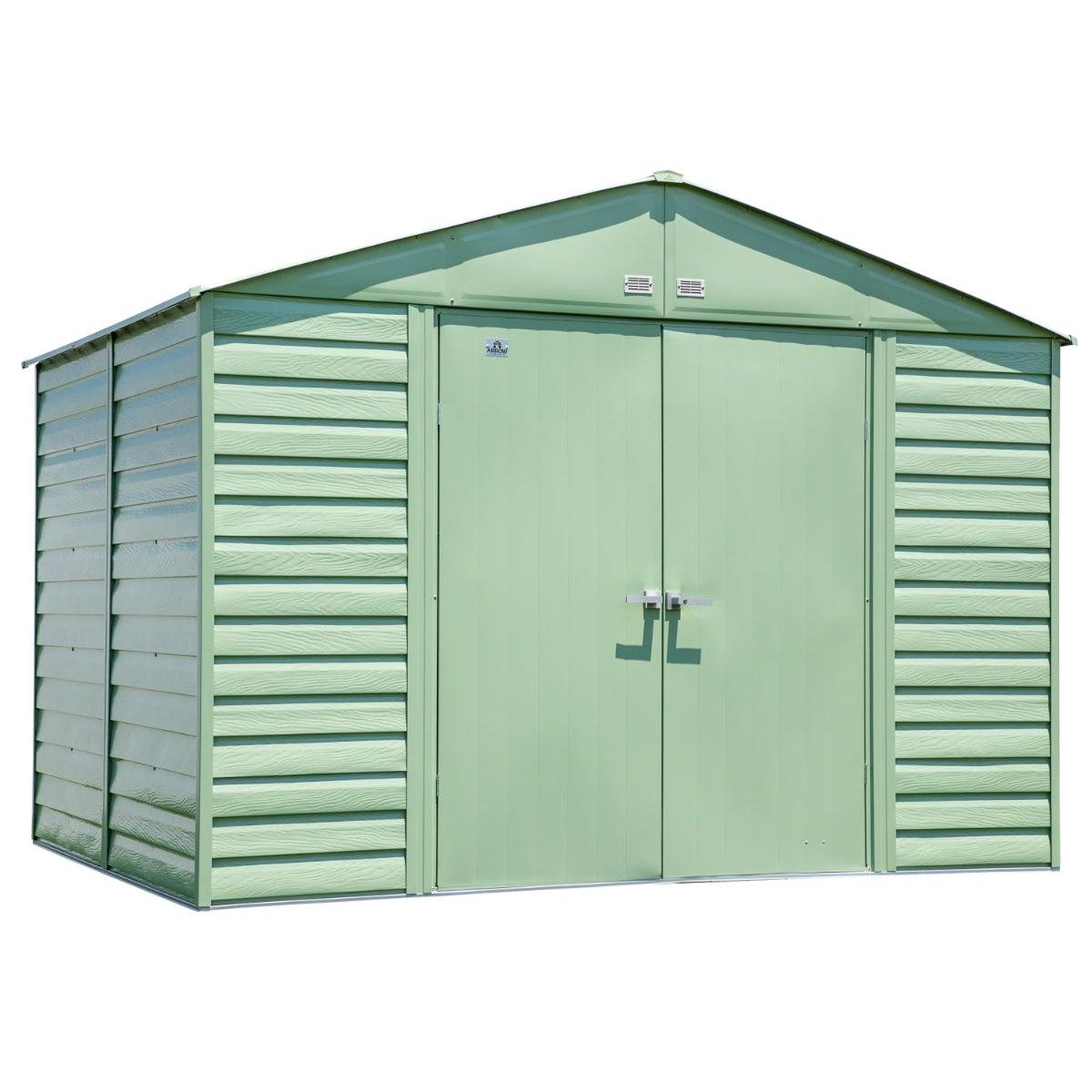 Arrow Select Steel Storage Shed 10 x 8 ft. - Delightful Yard
