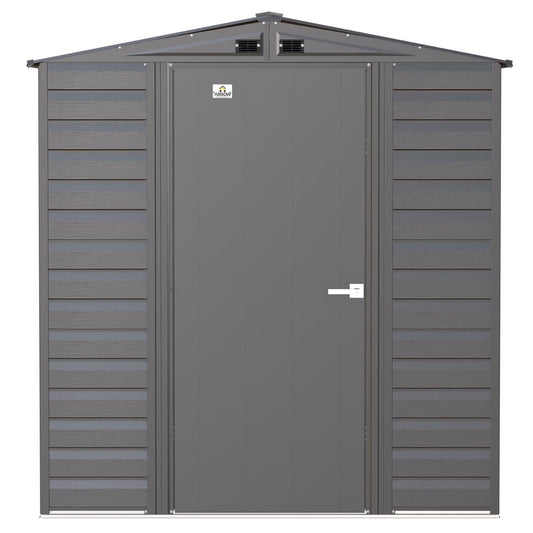 Arrow Select Steel Storage Shed 6 x 5 ft. - Delightful Yard