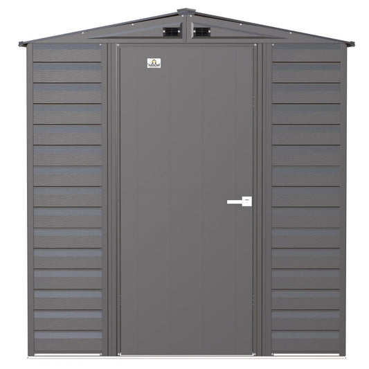 Arrow Select Steel Storage Shed 6 x 7 ft. - Delightful Yard