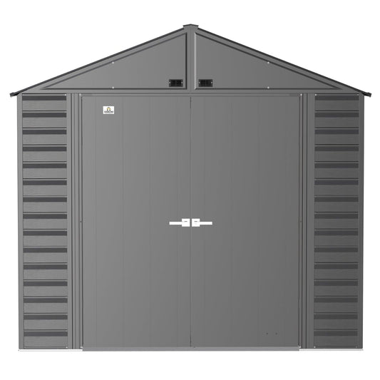 Arrow Select Steel Storage Shed 8 x 6 ft. - Delightful Yard