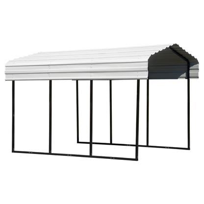 Arrow Steel Carport Canopy 10 x 15 x 9 ft.-Delightful Yard