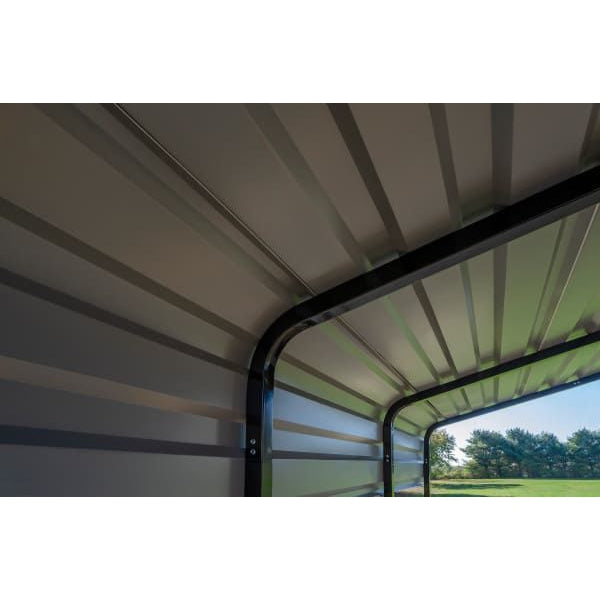 Arrow Steel Carport Canopy 10 x 24 x 9 ft.-Delightful Yard