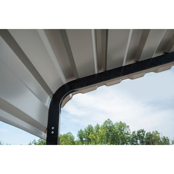 Arrow Steel Carport Canopy 10 x 29 x 7 ft.-Delightful Yard