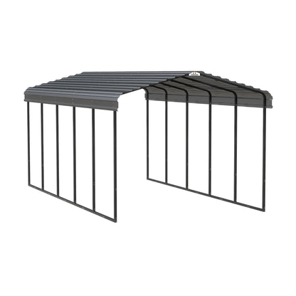 Arrow Steel Carport Canopy 12 x 24 x 9 ft.-Delightful Yard