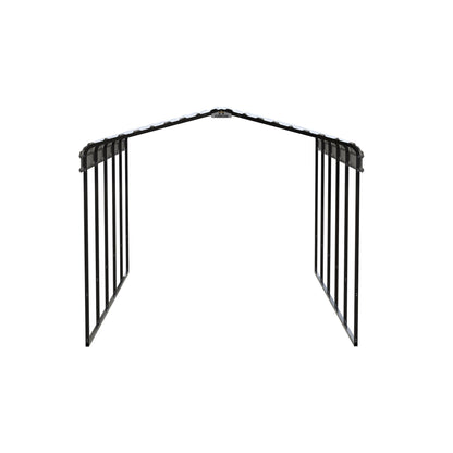 Arrow Steel Carport Canopy 12 x 24 x 9 ft.-Delightful Yard