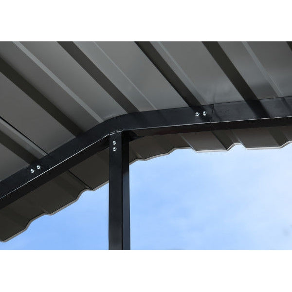 Arrow Steel Carport Canopy 20 x 24 x 9 ft.-Delightful Yard