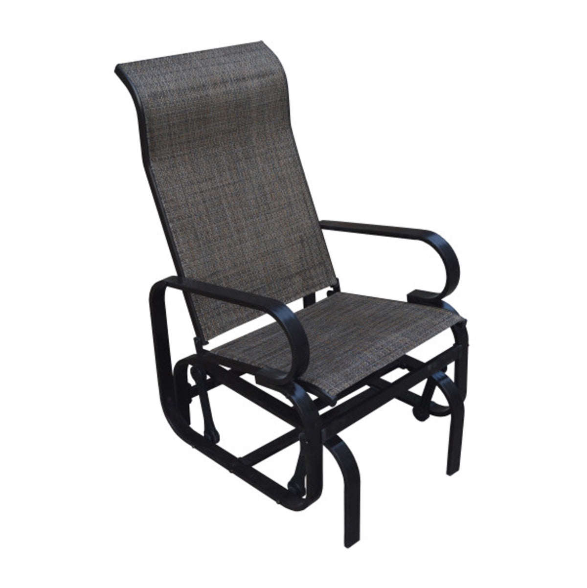 Bahia Aluminum Glider Chair 2 x 2 x 3 ft | Sojag-Delightful Yard