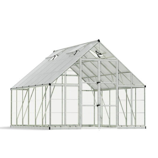 Balance Polycarbonate Greenhouse 10 x 12 ft. | Palram-Canopia-Delightful Yard