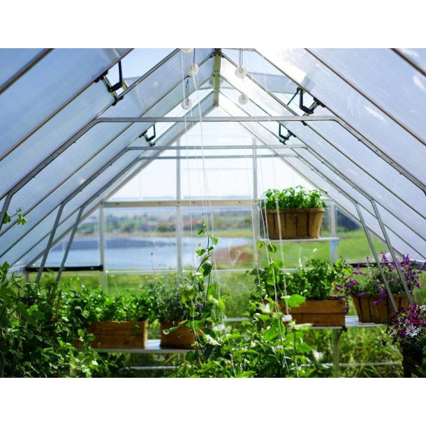 Balance Polycarbonate Greenhouse 10 x 24 ft. | Palram-Canopia-Delightful Yard