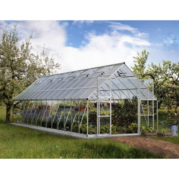 Balance Polycarbonate Greenhouse 10 x 28 ft. | Palram-Canopia-Delightful Yard
