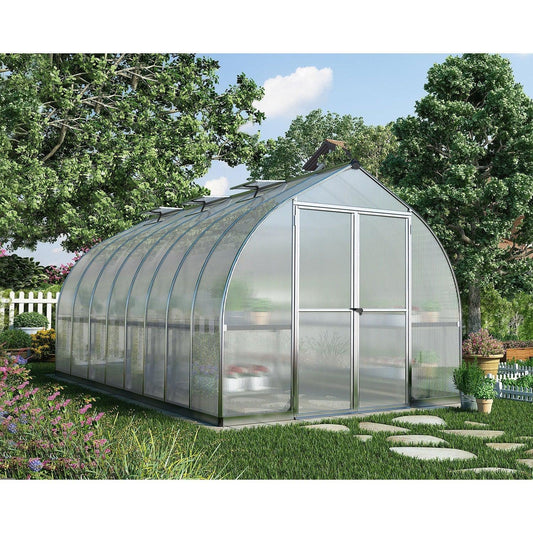 Bella Arch Greenhouse 8 x 16 ft. | Palram-Canopia - Delightful Yard