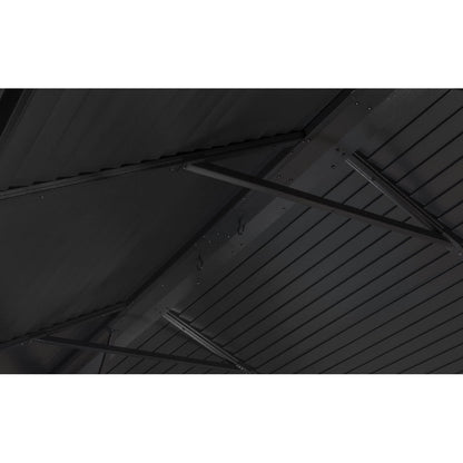 Boda Aluminum Louver Wall Gazebo 12 x 12 ft | Sojag-Delightful Yard