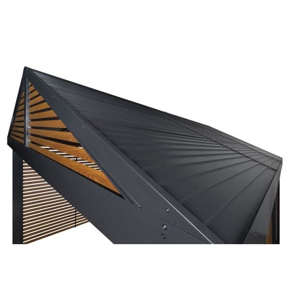 Boda Aluminum Louver Wall Gazebo 12 x 12 ft | Sojag-Delightful Yard