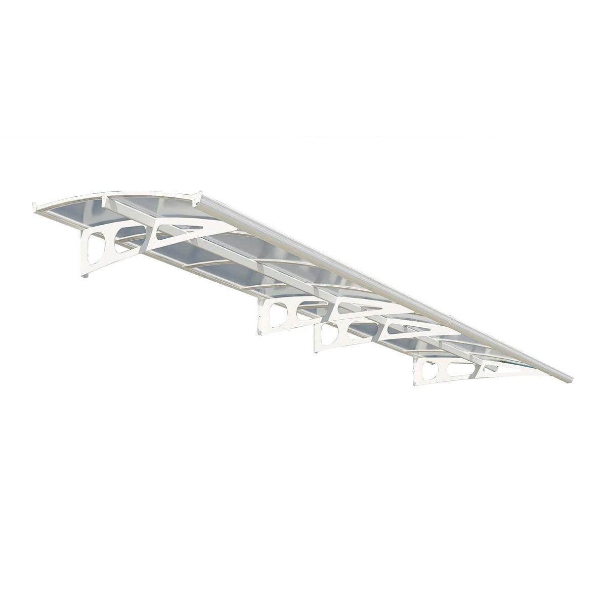 Bordeaux 2230 Door Awning Clear Panel | Palram-Canopia - Delightful Yard