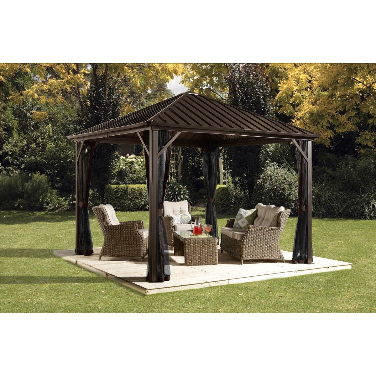Sojag Dakota Gazebo 10 x 10 ft - Delightful Yard