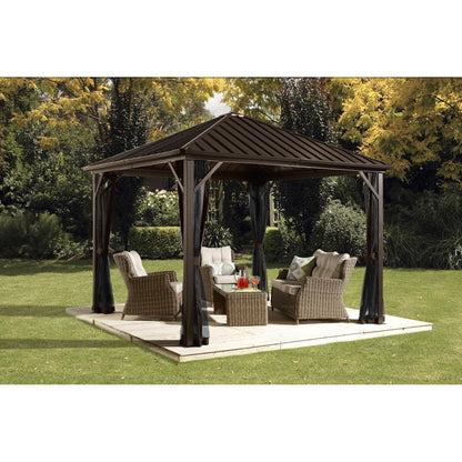 Sojag Dakota Gazebo 10 x 10 ft - Delightful Yard