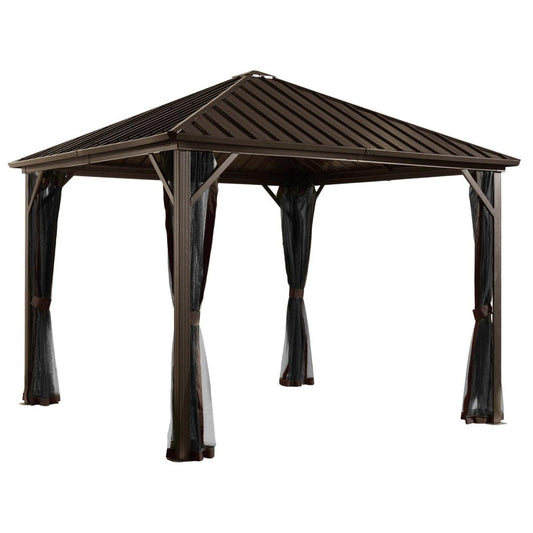 Sojag Dakota Gazebo 10 x 10 ft - Delightful Yard