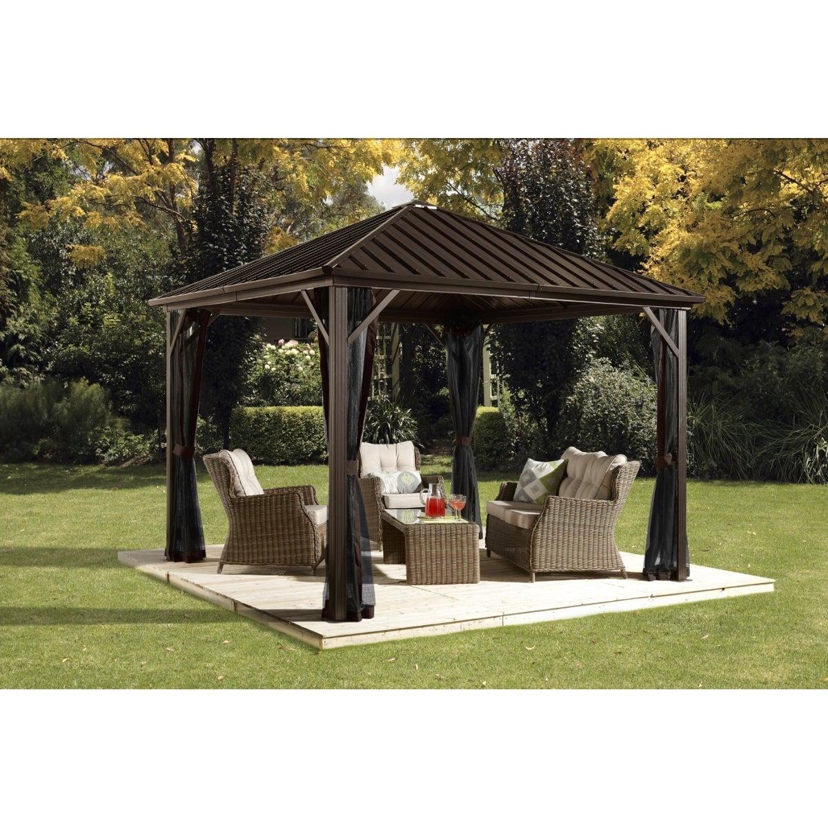 Sojag Dakota Gazebo 10 x 12 ft - Delightful Yard