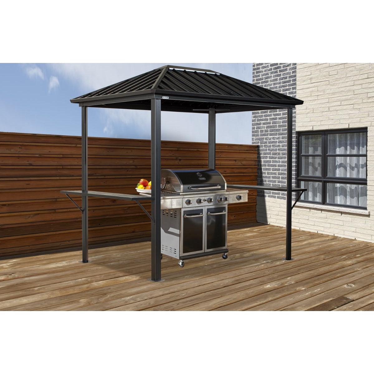 Sojag Dakota Grill Gazebo 6x8 ft. - Delightful Yard
