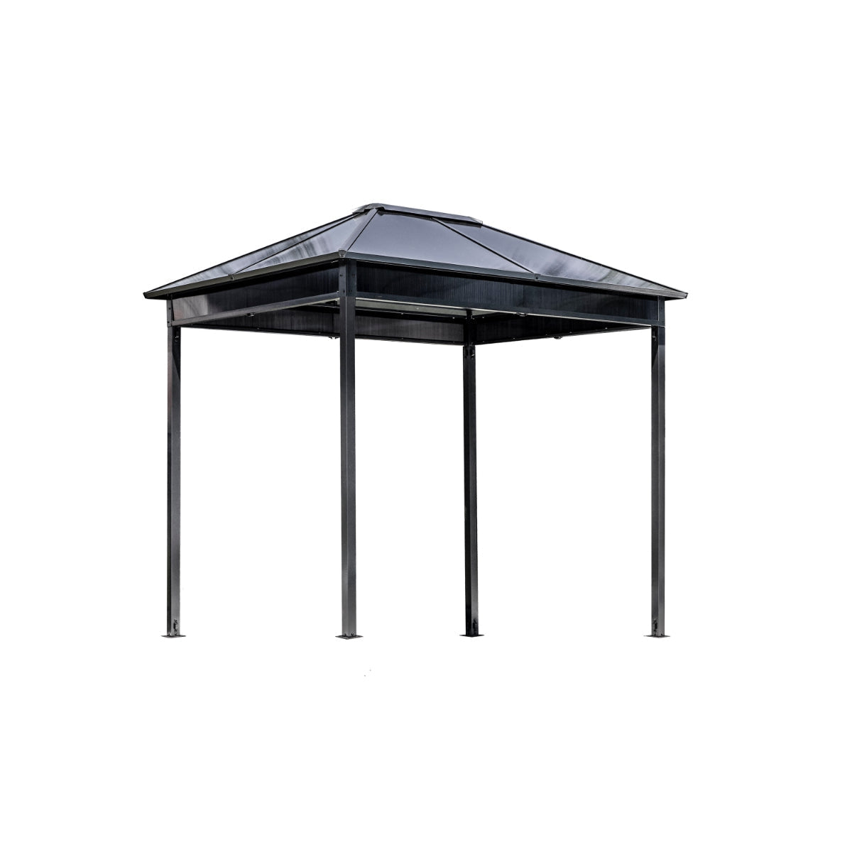 Danxia Steel Polycarbonate Gazebo 7 x 9 ft | Sojag-Delightful Yard