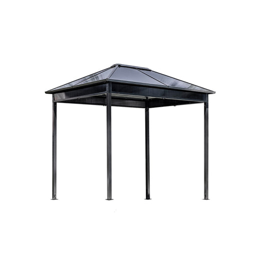 Danxia Steel Polycarbonate Gazebo 7 x 9 ft | Sojag-Delightful Yard