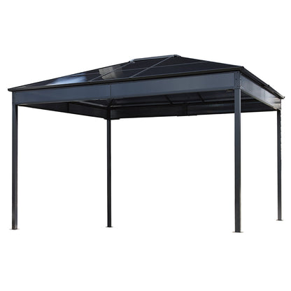 Diani Steel Polycarbonate Gazebo 10 x 12 ft | Sojag-Delightful Yard