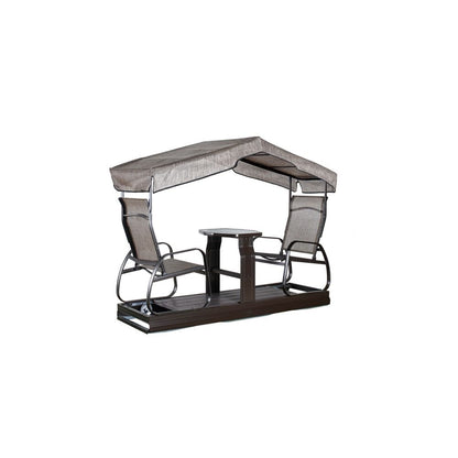 Eco 2-Seater Garden Glider Swing 2 x 9 x 6 ft | Sojag-Delightful Yard