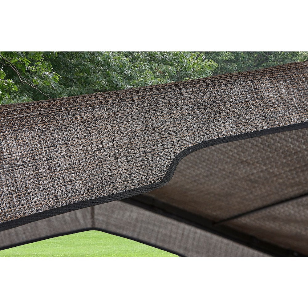 Eco 4-Seater Garden Glider Swing 4 x 9 x 6 ft | Sojag-Delightful Yard