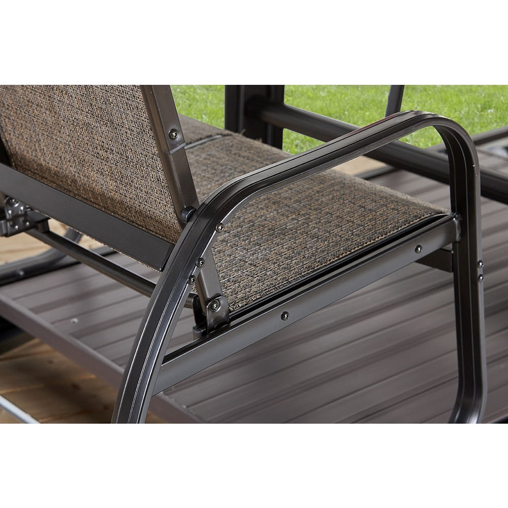 Eco 4-Seater Garden Glider Swing 4 x 9 x 6 ft | Sojag-Delightful Yard