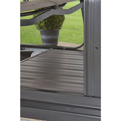 Eco 4-Seater Garden Glider Swing 4 x 9 x 6 ft | Sojag-Delightful Yard