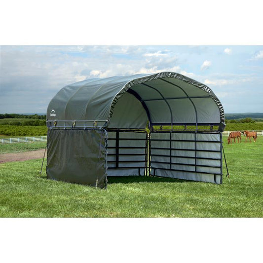 Enclosure Kit for Corral Shelter, 10 ft. x 10 ft. - Delightful Yard