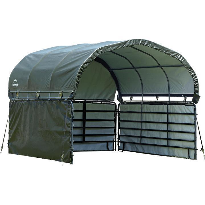 Enclosure Kit for Corral Shelter, 10 ft. x 10 ft. - Delightful Yard