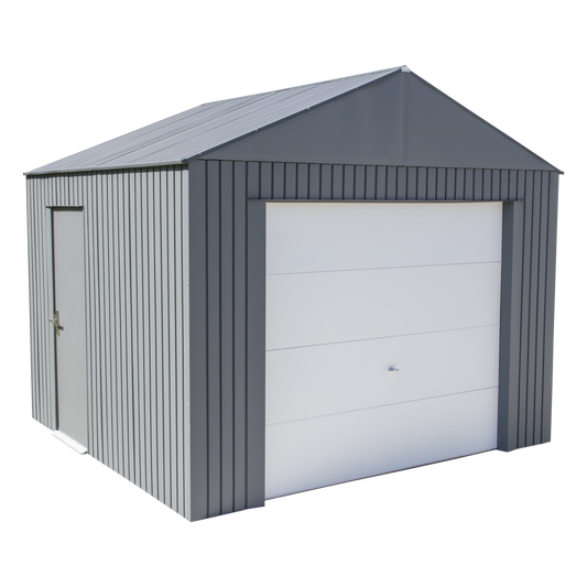 Everest Steel Garage Shed 12 x 10 ft | Sojag-Delightful Yard