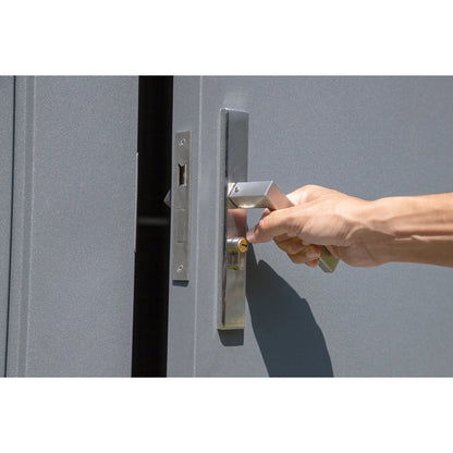 Everest Steel Garage Shed 12 x 20 ft | Sojag-Delightful Yard