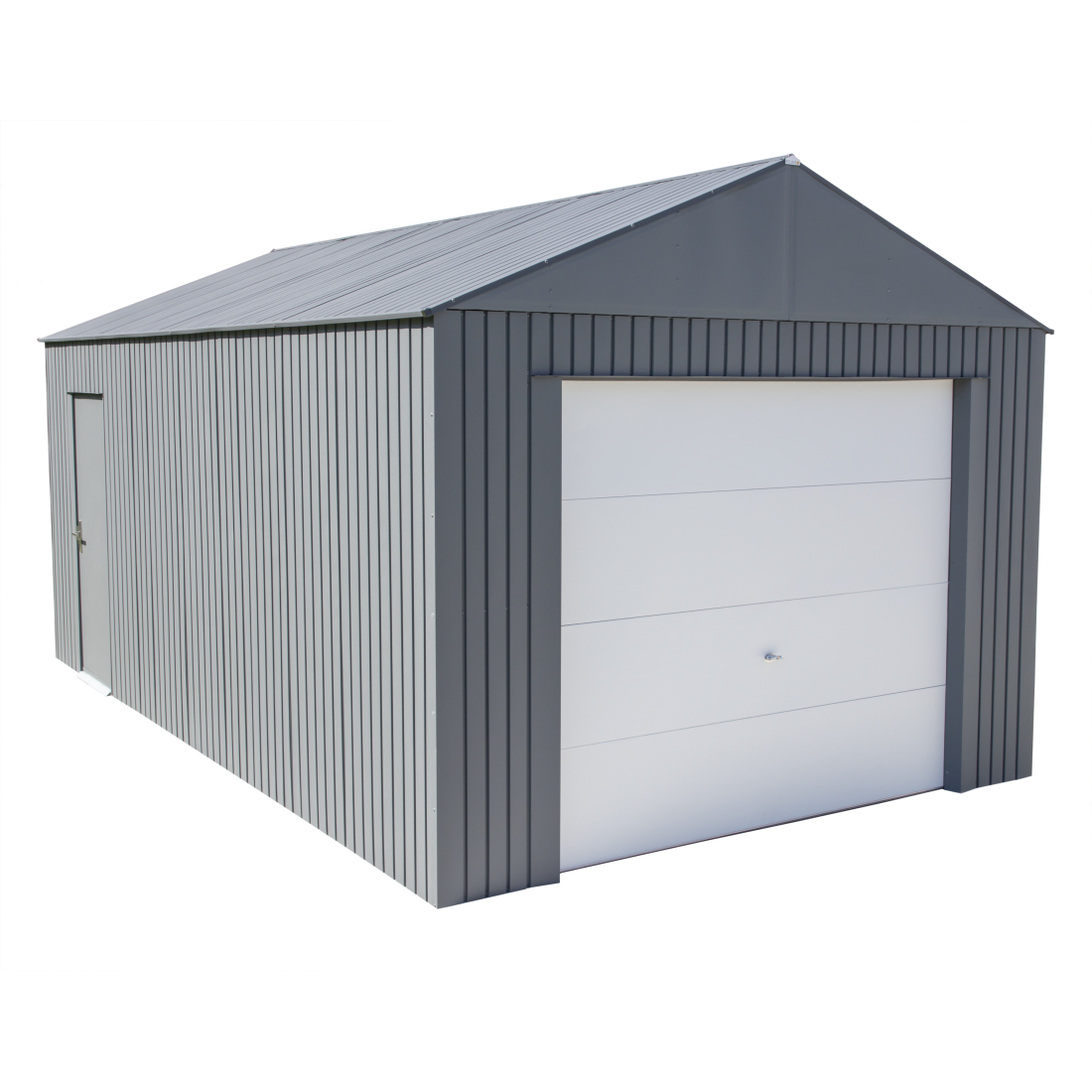 Everest Steel Garage Shed 12 x 20 ft | Sojag-Delightful Yard