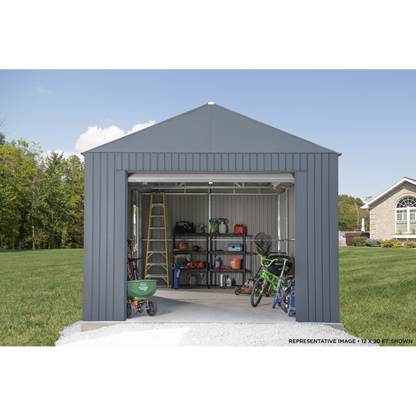 Everest Steel Garage Shed 12 x 25 ft | Sojag-Delightful Yard