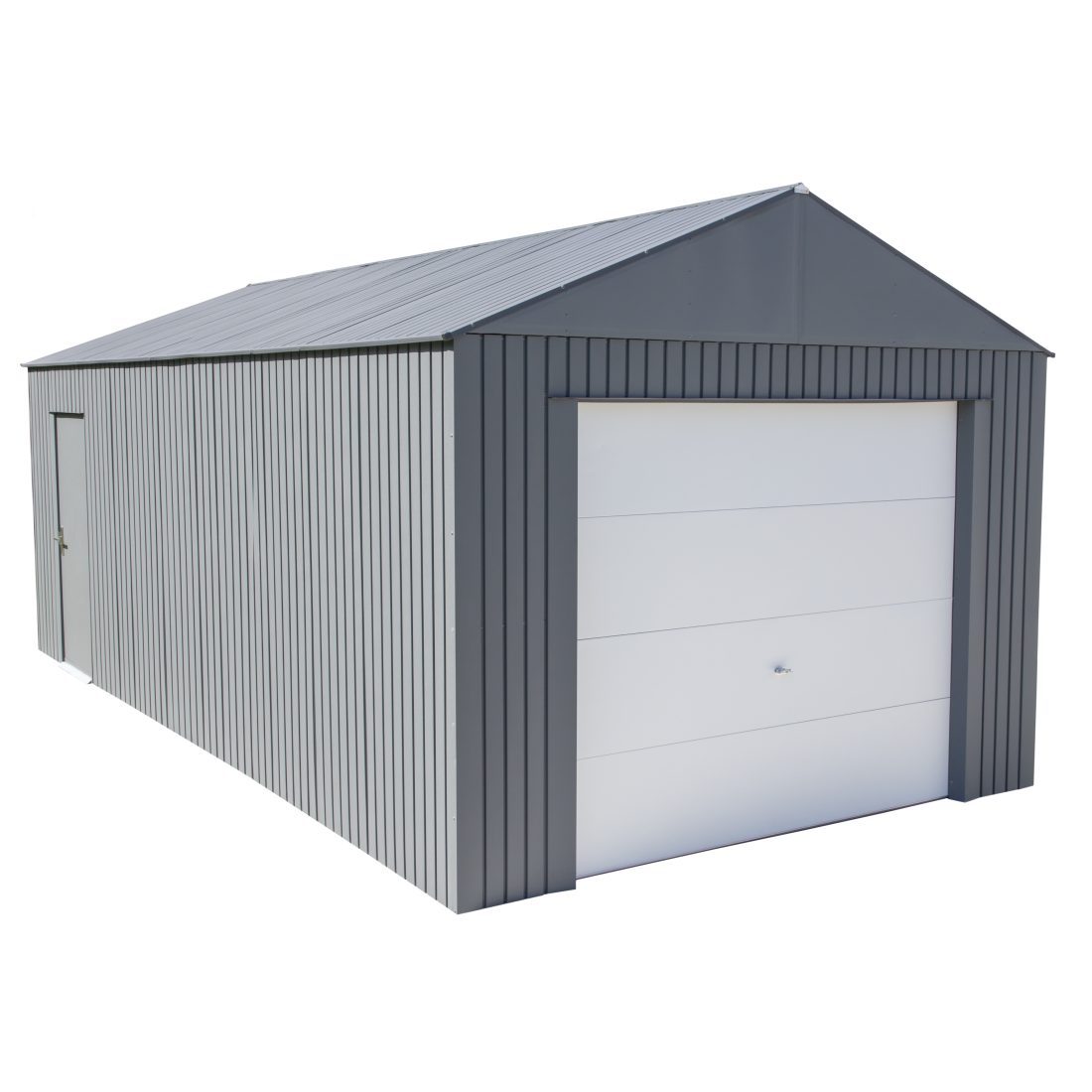 Everest Steel Garage Shed 12 x 25 ft | Sojag-Delightful Yard