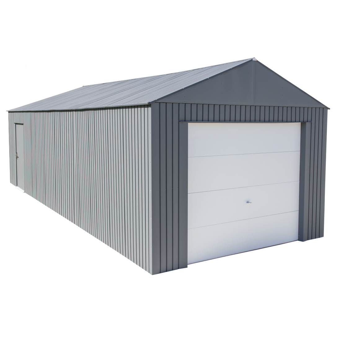 Everest Steel Garage Shed 12 x 30 ft | Sojag-Delightful Yard