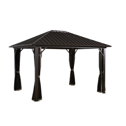 Sojag Genova Gazebo 10 x 12 ft - Delightful Yard