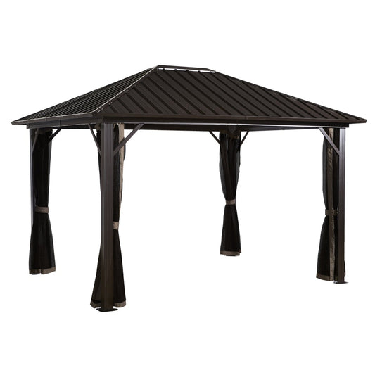 Sojag Genova Gazebo 10 x 14 ft - Delightful Yard