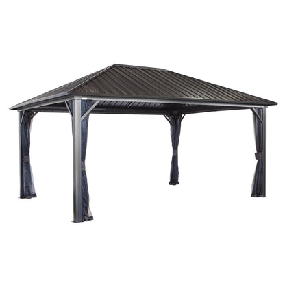 Sojag Genova Gazebo 12 x 16 ft - Delightful Yard