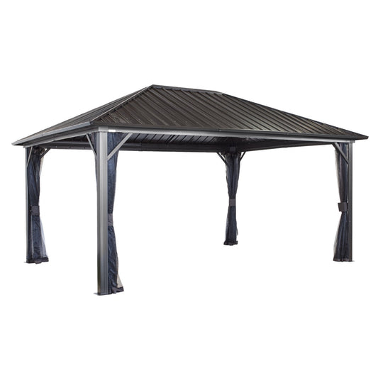 Sojag Genova Gazebo 12 x 16 ft - Delightful Yard