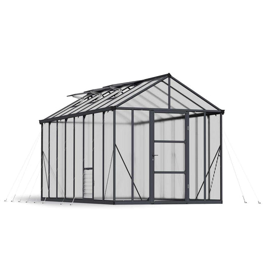 Glory Deluxe Greenhouse 8 x 16 ft. | Palram-Canopia - Delightful Yard