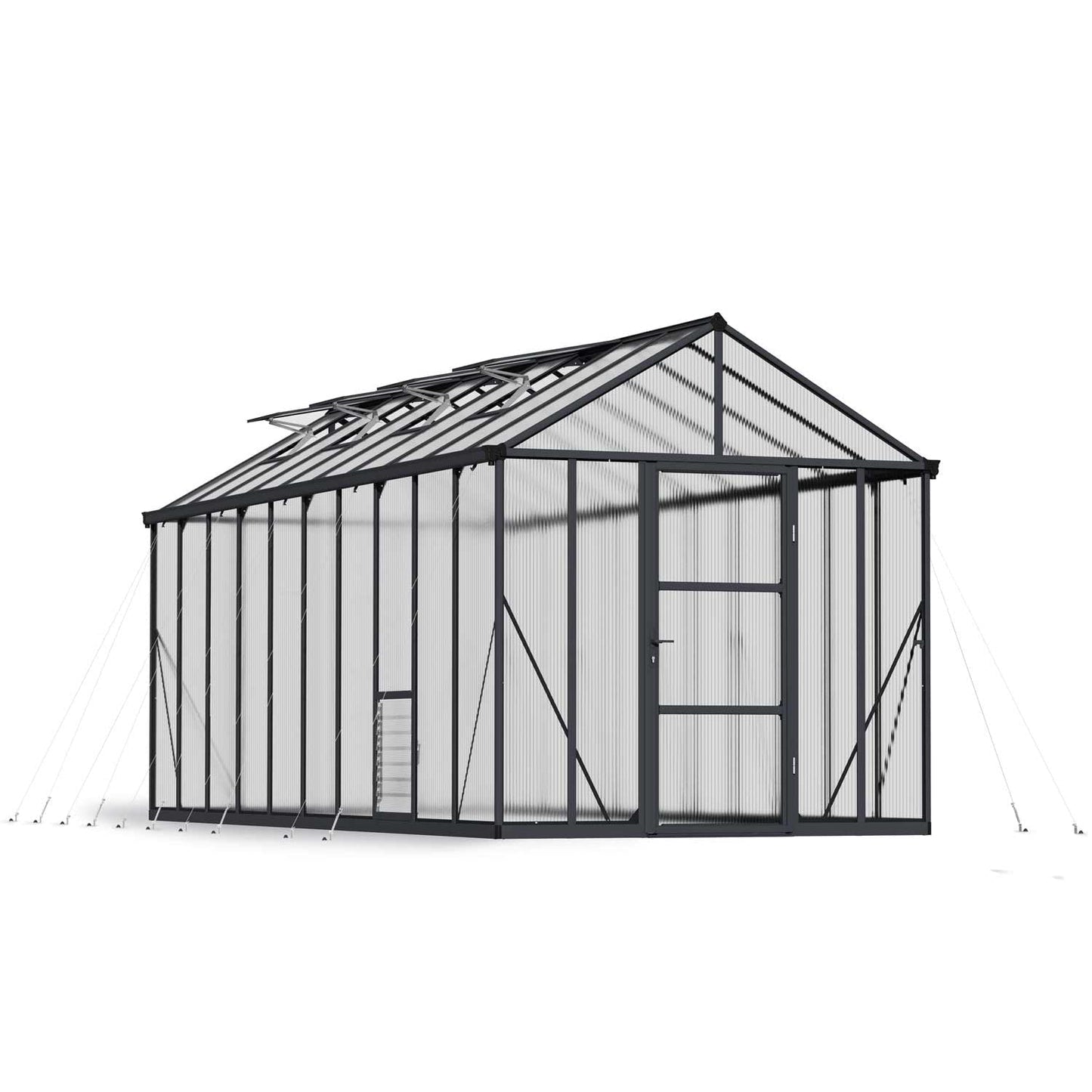 Glory Deluxe Greenhouse 8 x 20 ft. | Palram-Canopia - Delightful Yard