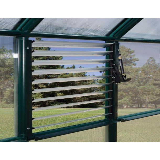 Greenhouse Auto Louver Window Opener | Palram-Canopia-Delightful Yard